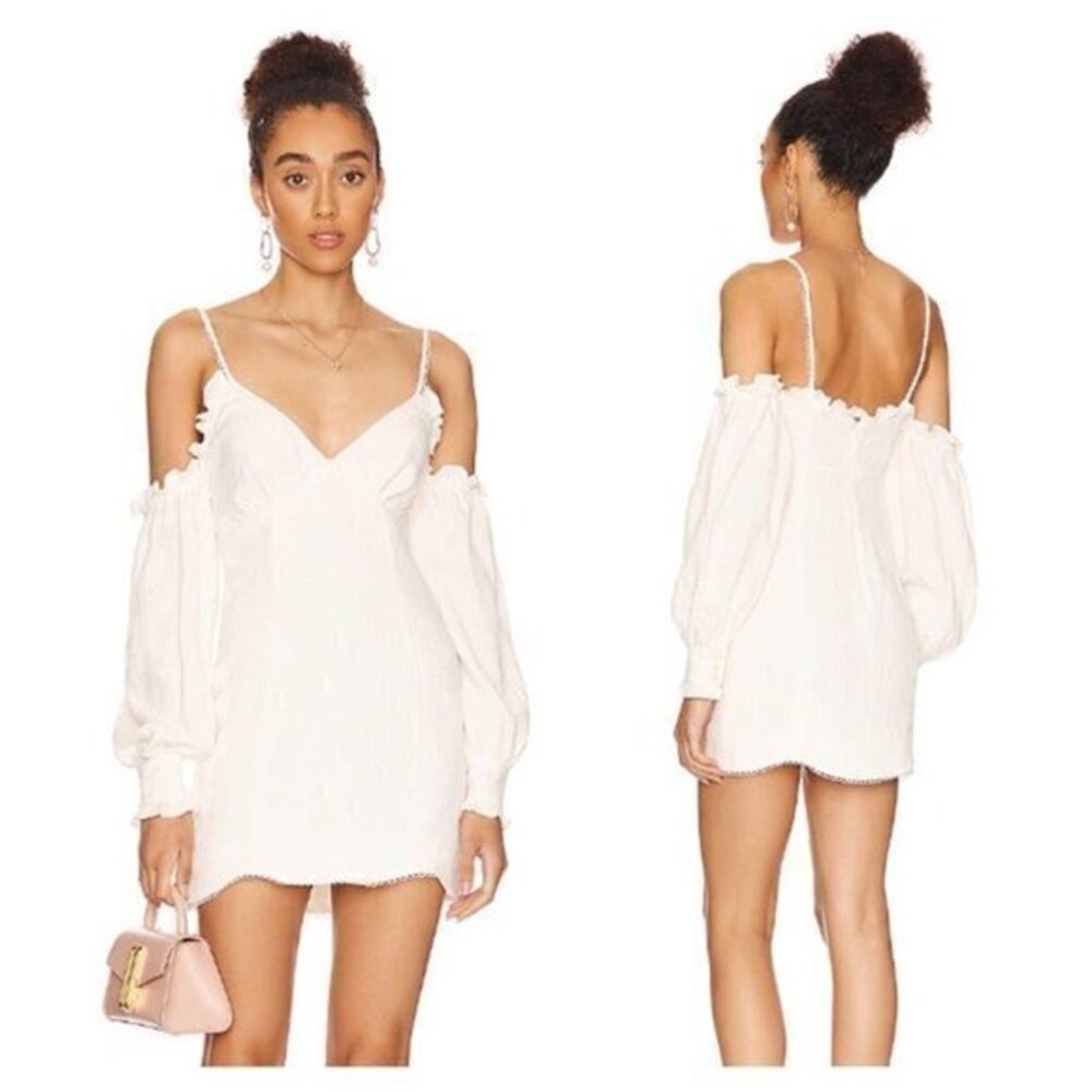 MAJORELLE Alina Mini Dress - White